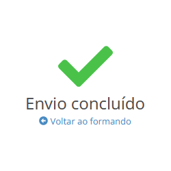 Envio concluído